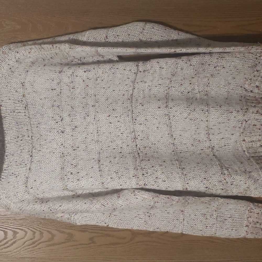 💕 New oversized boutique confetti Ivory V neck sweater - Picture 16 of 17